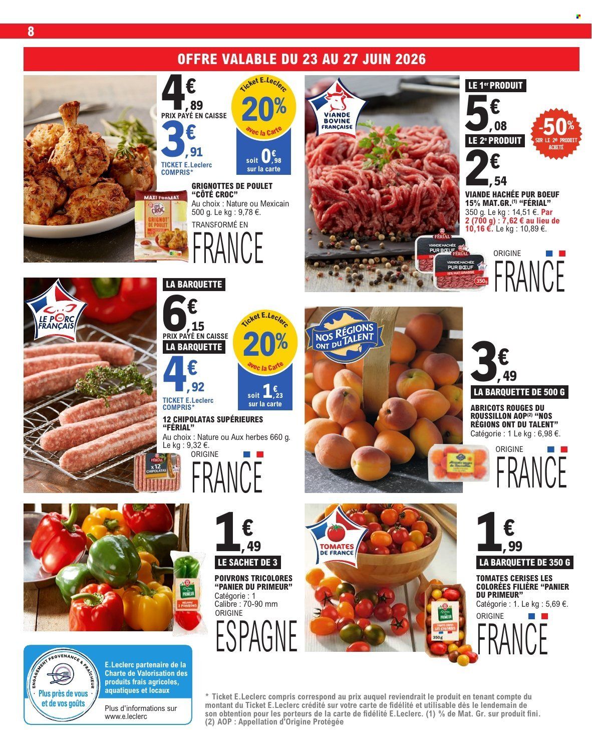 Catalogue E.Leclerc - 23/06/2026 - 04/07/2026. Page 8
