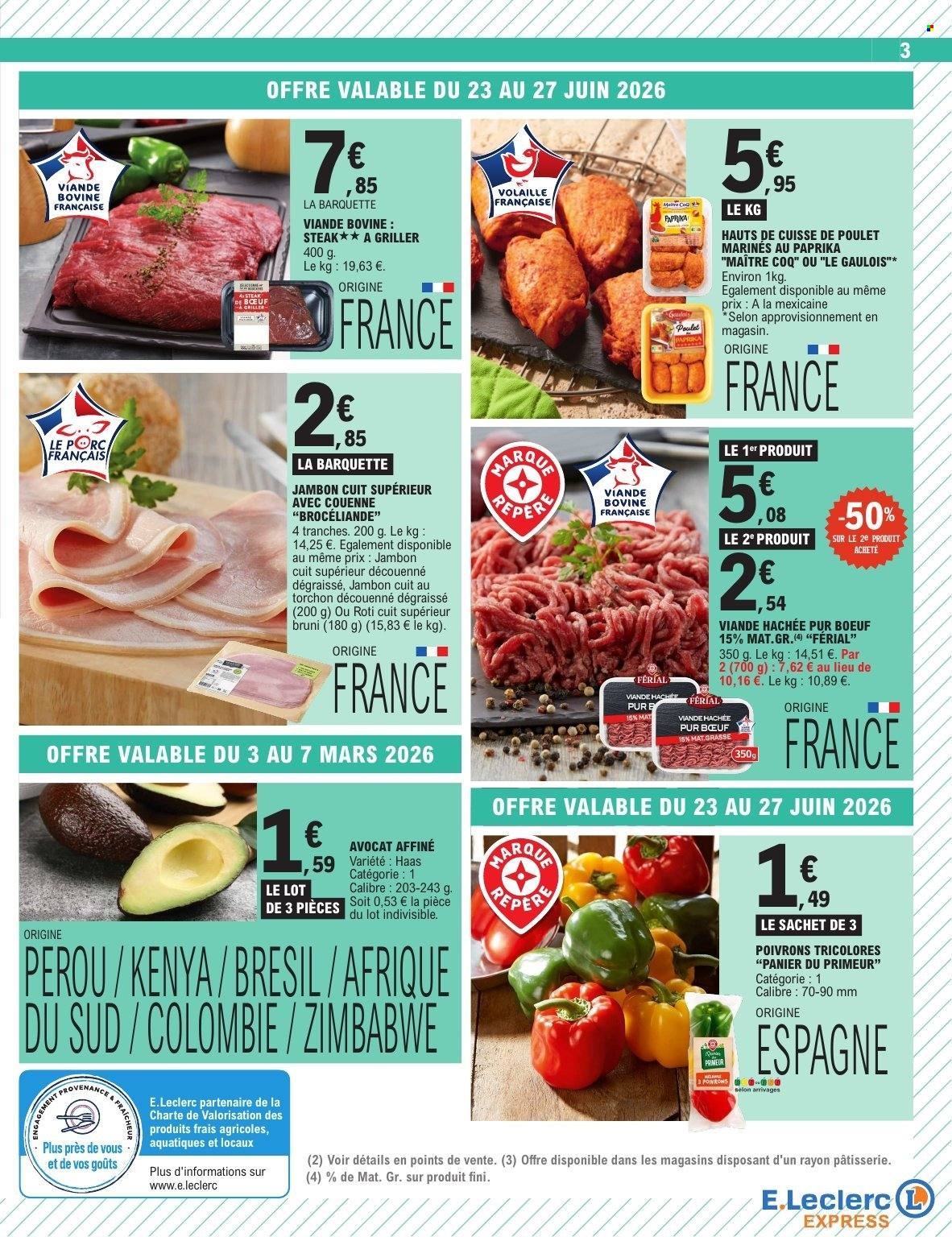 Catalogue E.Leclerc - 23/06/2026 - 04/07/2026. Page 3