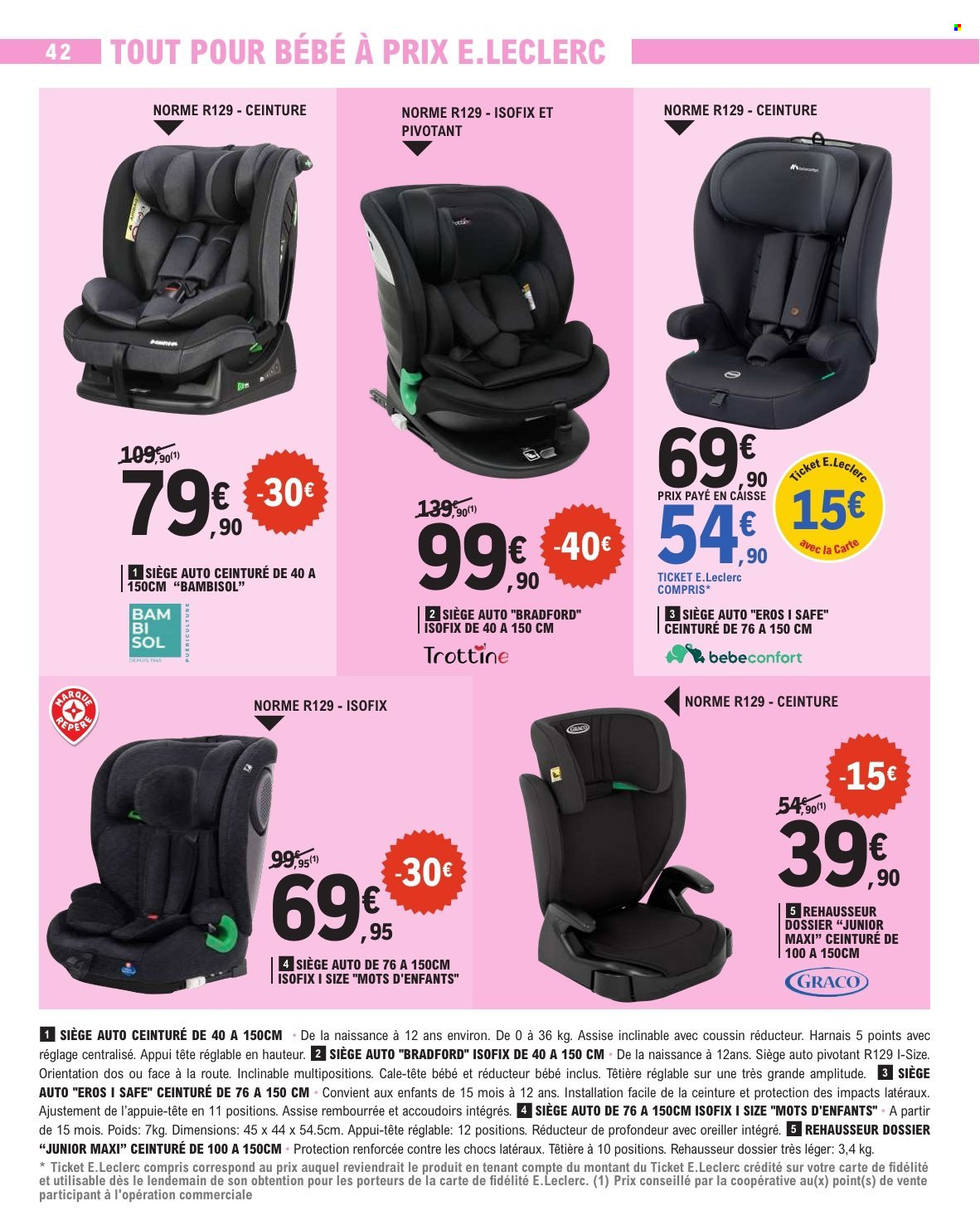 Catalogue E.Leclerc - 23/06/2026 - 04/07/2026. Page 42