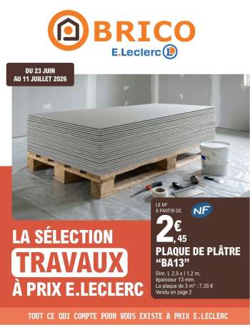 Catalogue E.Leclerc - 23/06/2026 - 11/07/2026.
