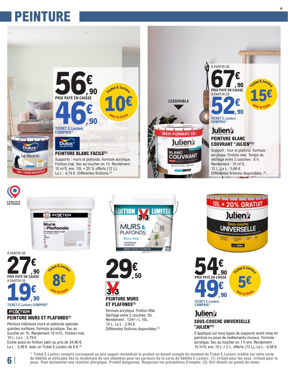 Catalogue E.Leclerc - 23/06/2026 - 11/07/2026. Page 6