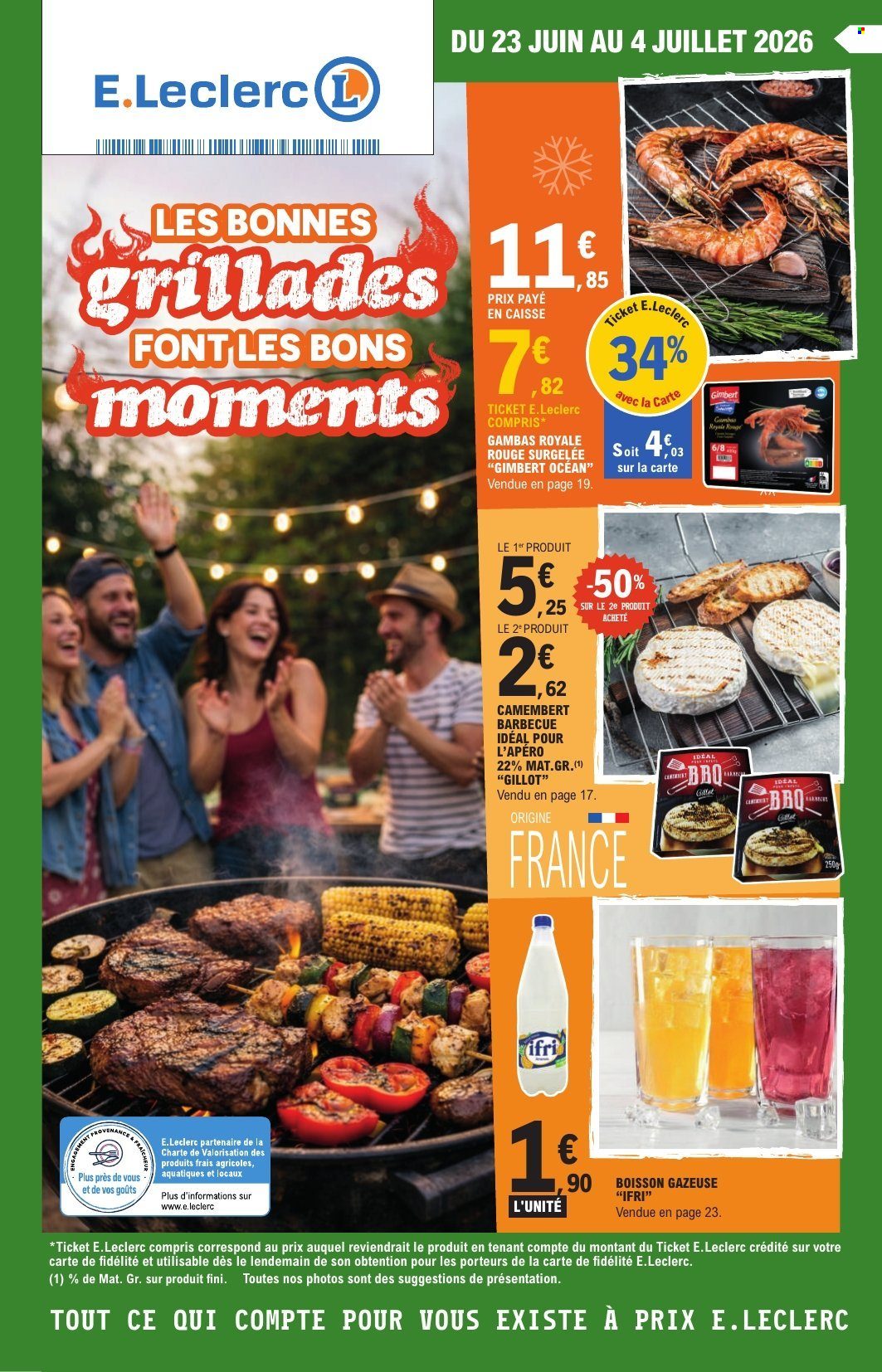 Catalogue E.Leclerc - 23/06/2026 - 04/07/2026. Page 1