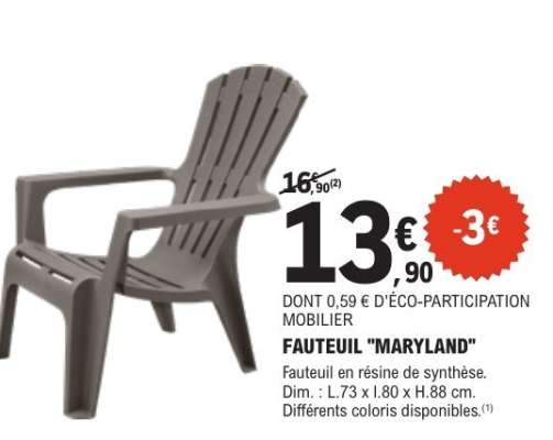 FAUTEUIL 'MARYLAND'