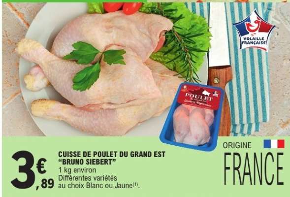 CUISSE DE POULET DU GRAND-EST "BRUNO SIEBERT"