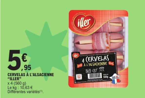 CERVELAS À L'ALSACIENNE 'ILLER'