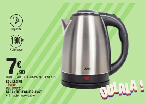 Bouilloire "LIVOO"