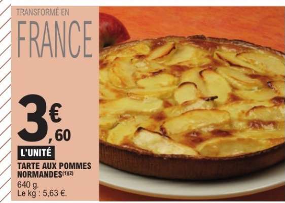 TARTE AUX POMMES NORMANDES