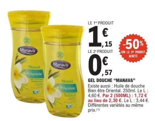 GEL DOUCHE “MANAVA”