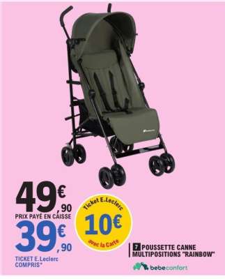 Poussette Canne Multipositions 'Rainbow'