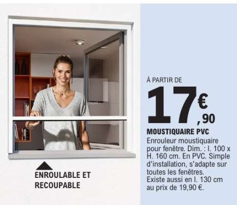 MOUSTIQUAIRE PVC
