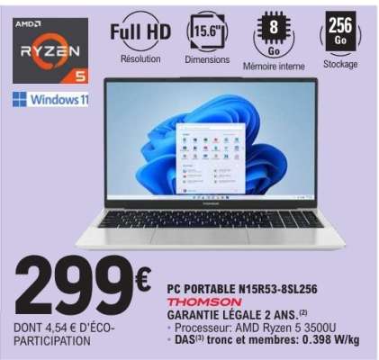PC PORTABLE N15R53-8SL256