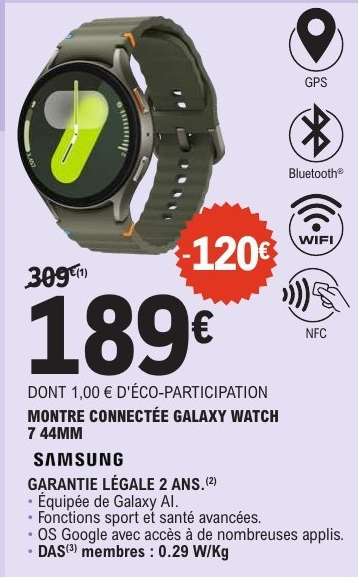 Montre Connectée Galaxy Watch 7 44mm