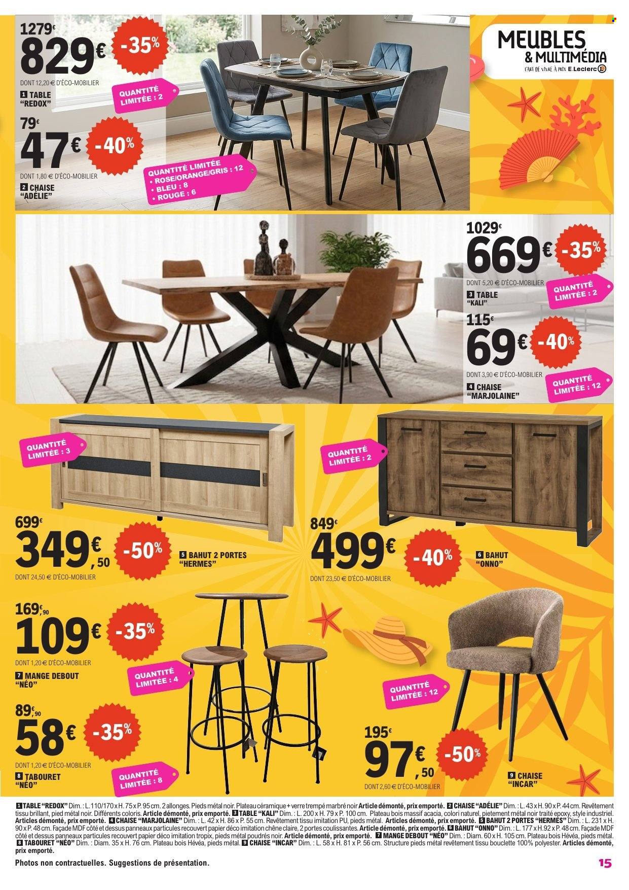 Catalogue E.Leclerc - 24/06/2026 - 21/07/2026. Page 15