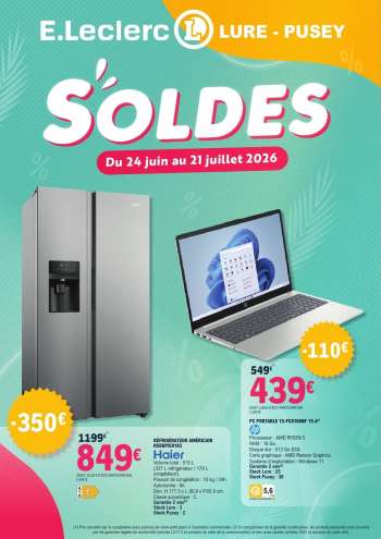 Catalogue E.Leclerc - 24/06/2026 - 21/07/2026.