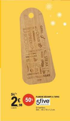 PLANCHE DÉCOUPE & TAPAS