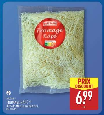 MILSANI FROMAGE RÂPÉ