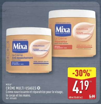 Mixa Crème Multi-Usages