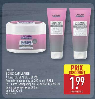 LACURA SOINS CAPILLAIRE À L'ACIDE GLYCOLIQUE