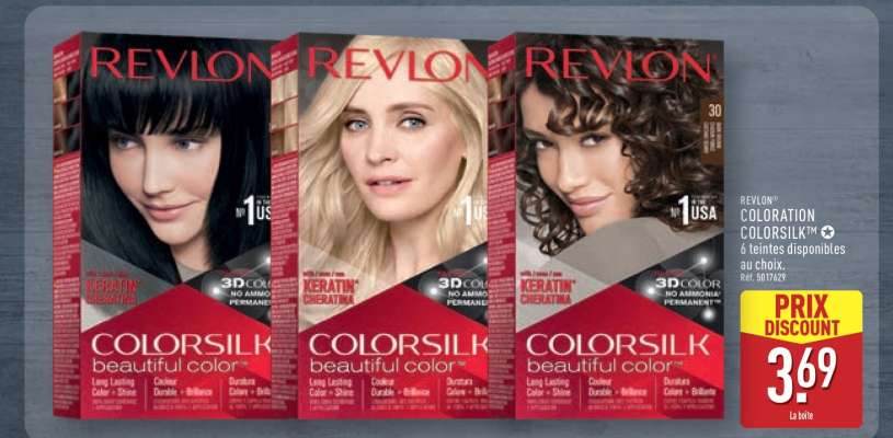 REVLON COLORATION COLORSILK