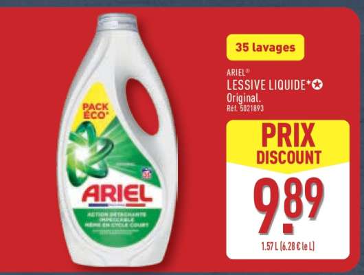 ARIEL LESSIVE LIQUIDE ORIGINAL