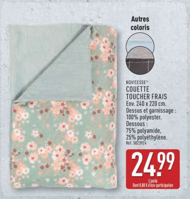 NOVITESSE COUETTE TOUCHER FRAIS