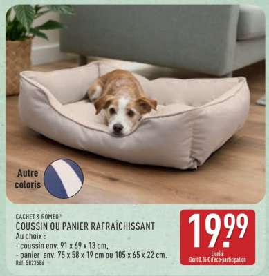 COUSSIN OU PANIER RAFRAÎCHISSANT