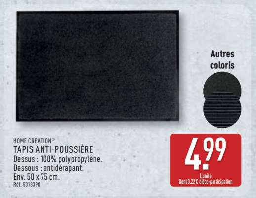Tapis Anti-Poussiere