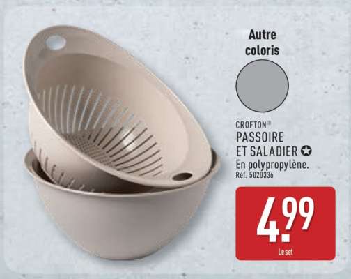 CROFTON Passoire et Saladier