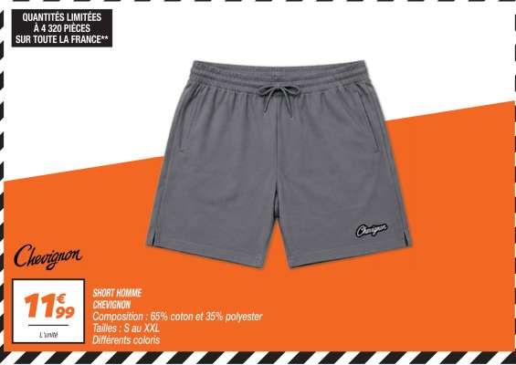 SHORT HOMME