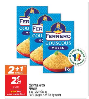 COUSCOUS MOYEN