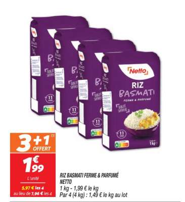 RIZ BASMATI FERME & PARFUMÉ