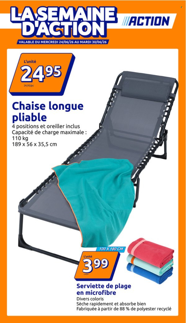 Catalogue Action - 24/06/2026 - 30/06/2026. Page 1