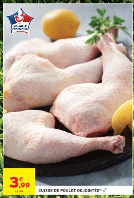 CUISSE DE POULET DÉJOINTÉE