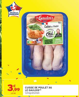 CUISSE DE POULET X6