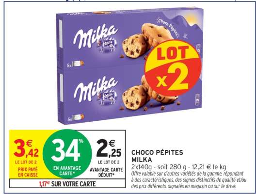 Choco Pépites Milka