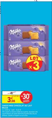 CHOCO MOO CHOCOLAT AU LAIT MILKA