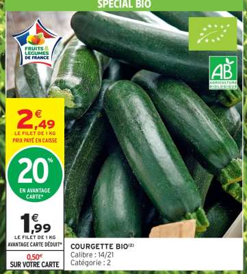 Courgette Bio