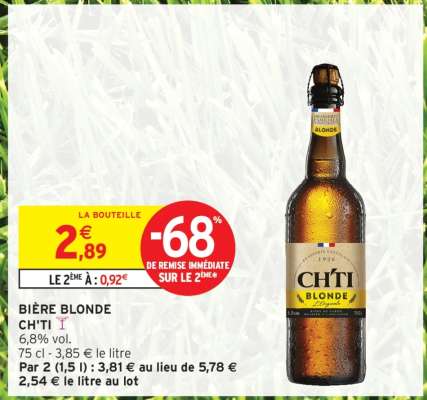 Bière Blonde Ch'ti*