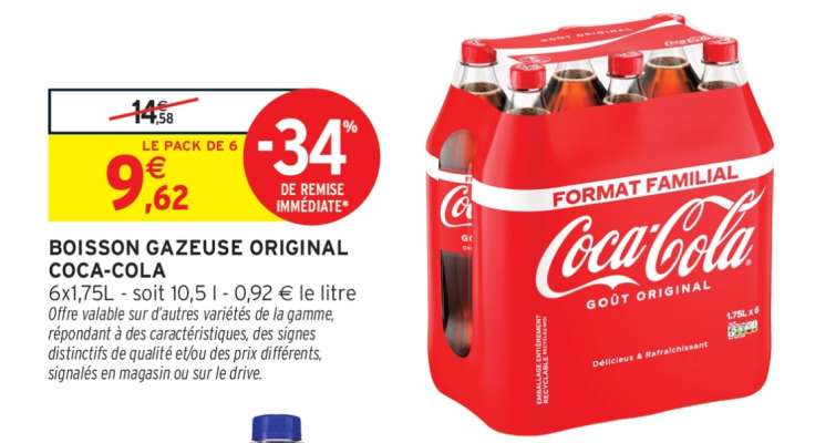 BOISSON GAZEUSE ORIGINAL COCA-COLA