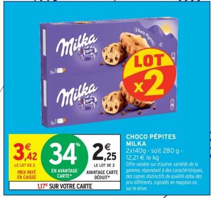 Choco Pépites Milka