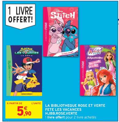 La Bibliothèque Rose et Verte