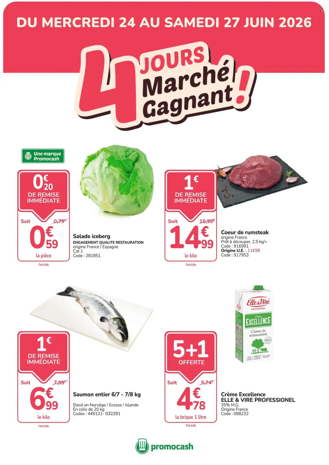 Catalogue Promocash - 24/06/2026 - 27/06/2026. Page 1