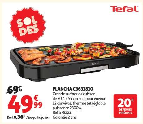 PLANCHA CB631810