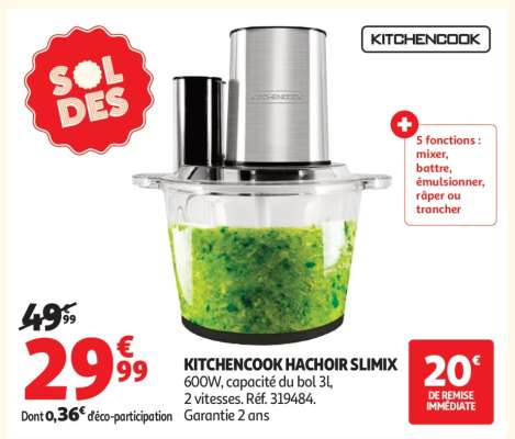 KITCHENCOOK HACHOIR SLIMIX