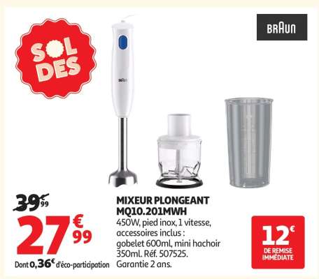 MIXEUR PLONGEANT MQ10.201MWH
