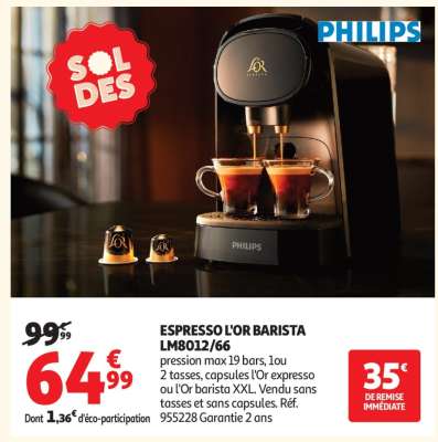 ESPRESSO L'OR BARISTA LM8012/66