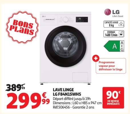 LAVE LINGE LG F84N15WHS