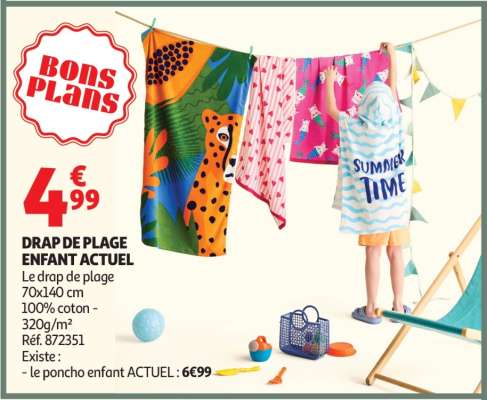 Drap De Plage Enfant Actuel