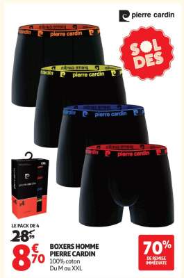 BOXERS HOMME PIERRE CARDIN