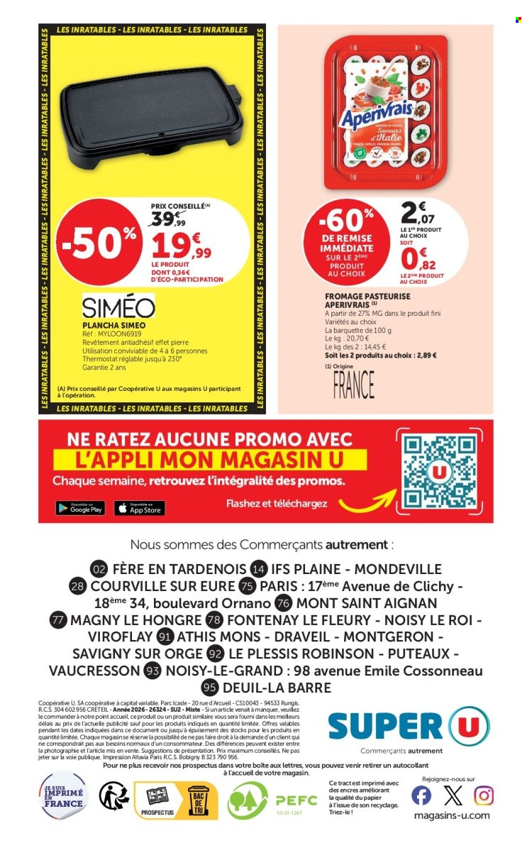 Catalogue SUPER U - 30/06/2026 - 12/07/2026. Page 28